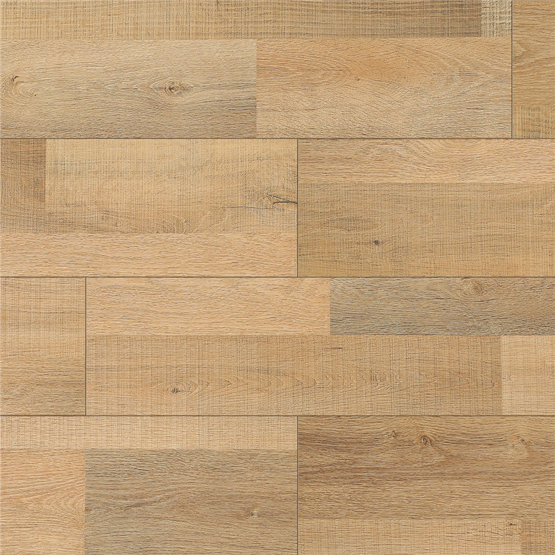 机器制作了SPC乙烯基地板砂岩瓷砖