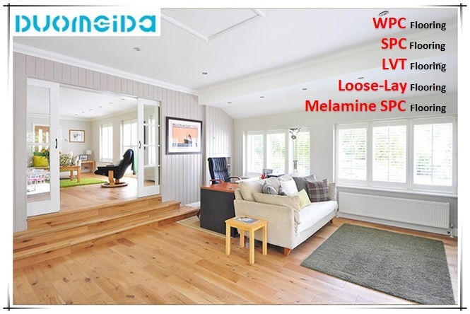 商用PVC乙烯基地板室内WPC乙烯基地板使用PVC漂亮的复合材料