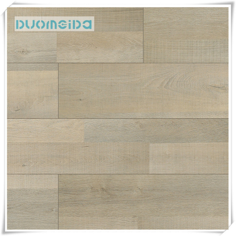 高光泽白色乙烯基地板胶合板/ PVC