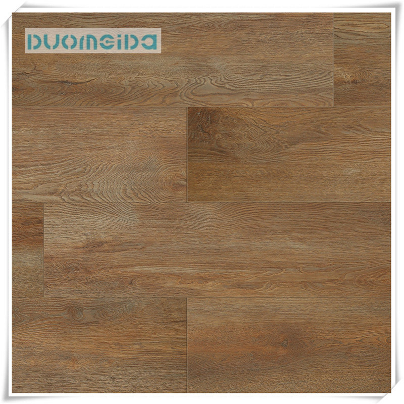 SPC刚性乙烯基板条地板显示价格