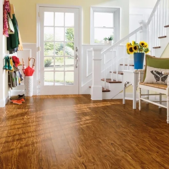 固体乙烯基LVT弹性地板