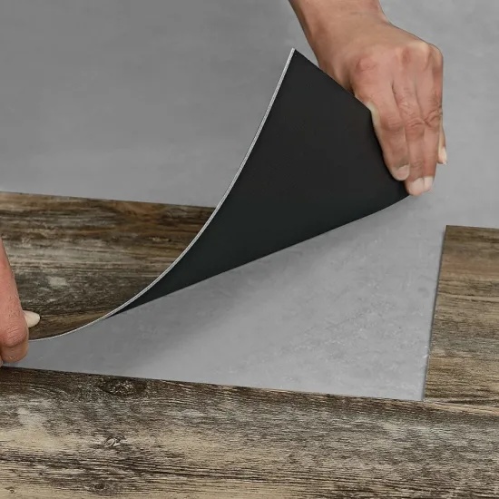 干背PVC地板瓦片