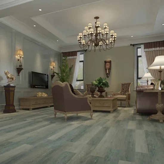 WPC乙烯基地板，单击系统